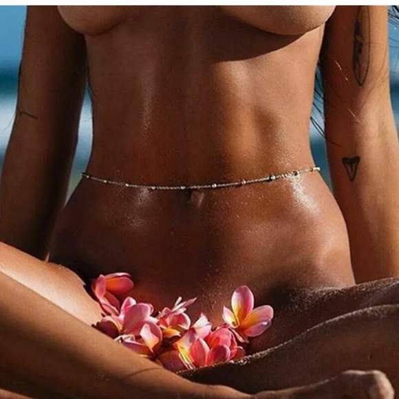 Gold Belly Chain - Picture 2 of 4